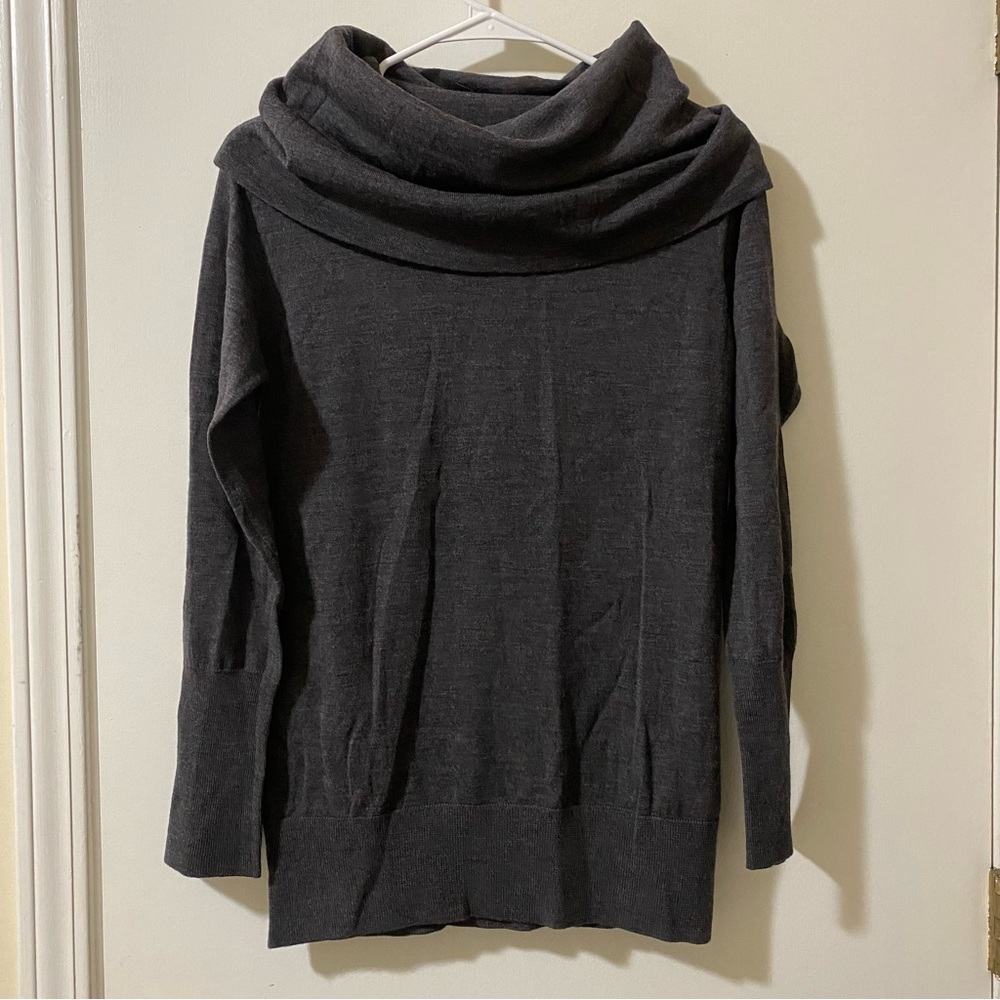 DKNY Merino Wool Cowl Neck Sweater